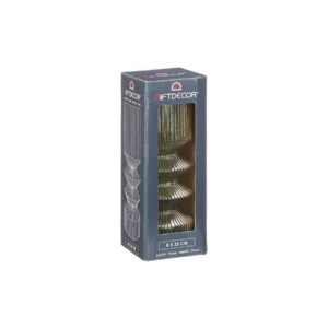 STRIPED VASE GREEN HIGH