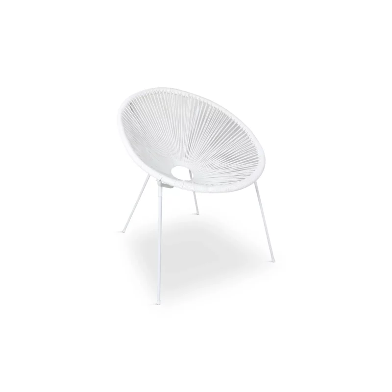 BNS-100145E-WHITE-2 FORLI Chair Outdoor