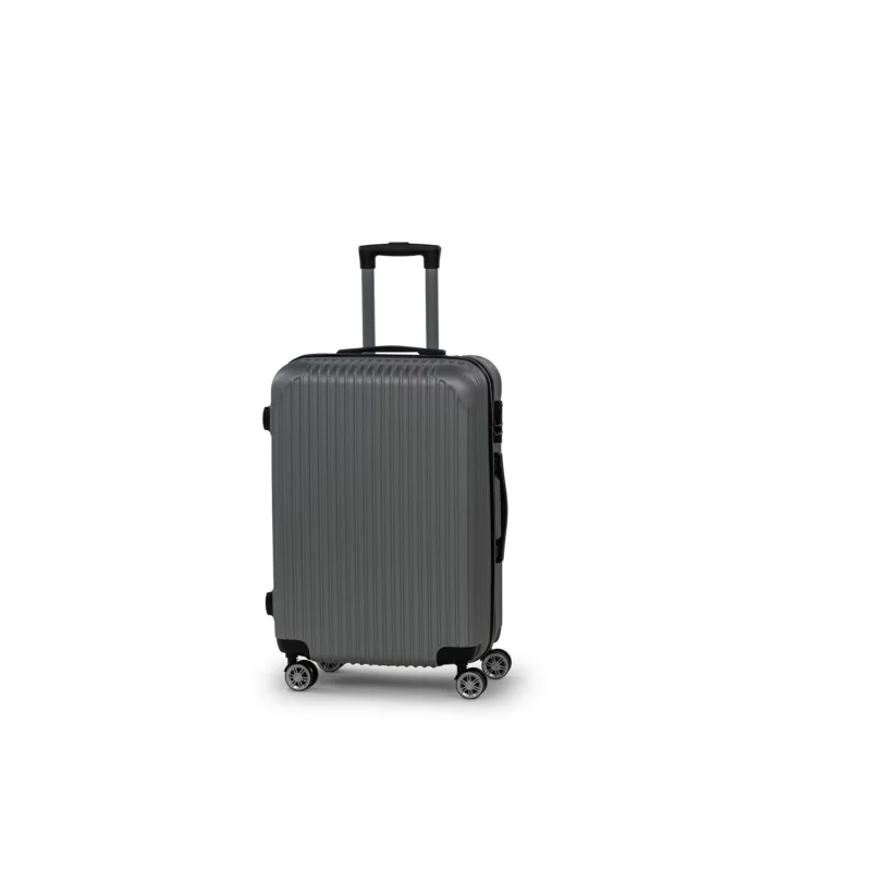 TPL-3007-D.GREY-24 TROLLEY SUITCASE 24 D.GREY