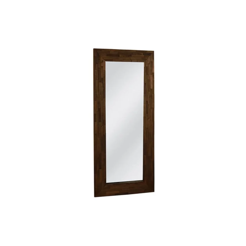 WOODY MIRROR STANDING BROWN