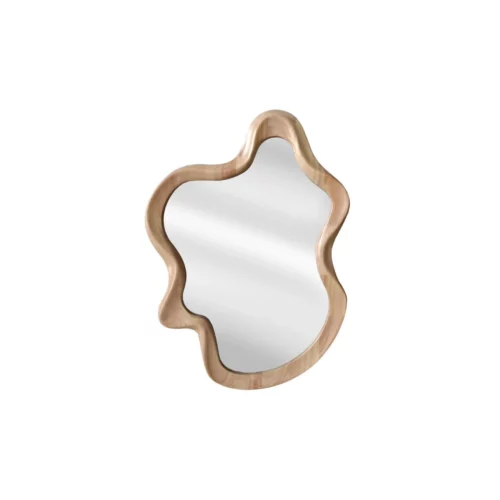 CORDELLA MIRROR WOOD NATURAL