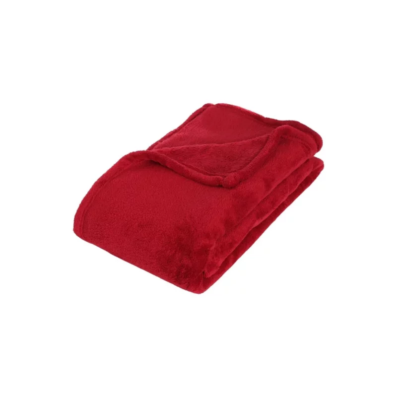 131648G MICROPLUSH BLANKET RED130X180