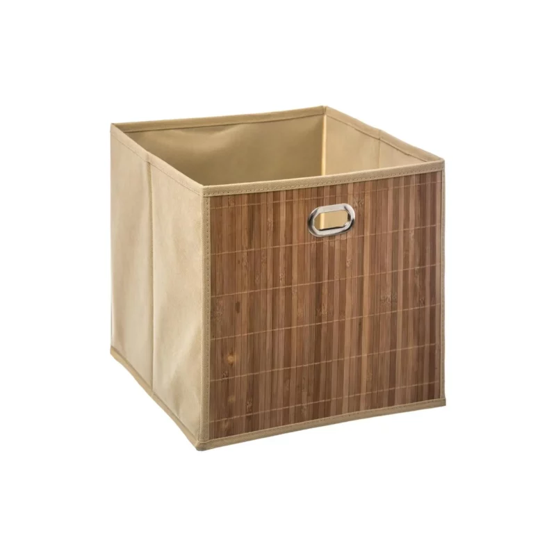 155967A BASKETS 31X31 BAMBOO NAT