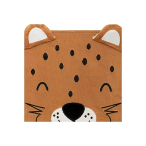 158629C-3 LEOPARD VELVET STORAGE