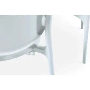 DINING SET 1+6 W-02 WHITE