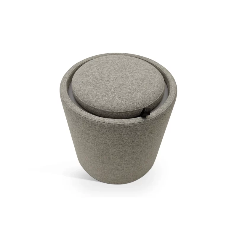 OTTOMAN GREY FABRIC
