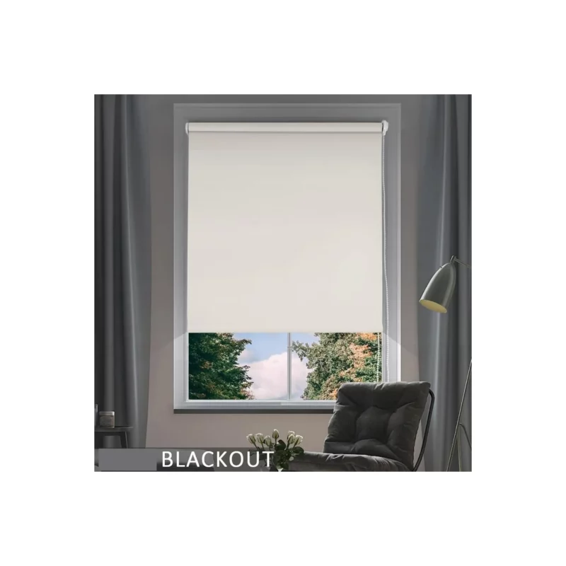 BLACKOUT ROLLER BLIND140X160IV