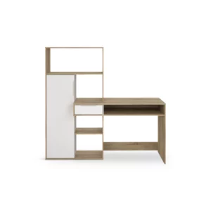 FUNCTION OFFICE DESK WHITE OAK