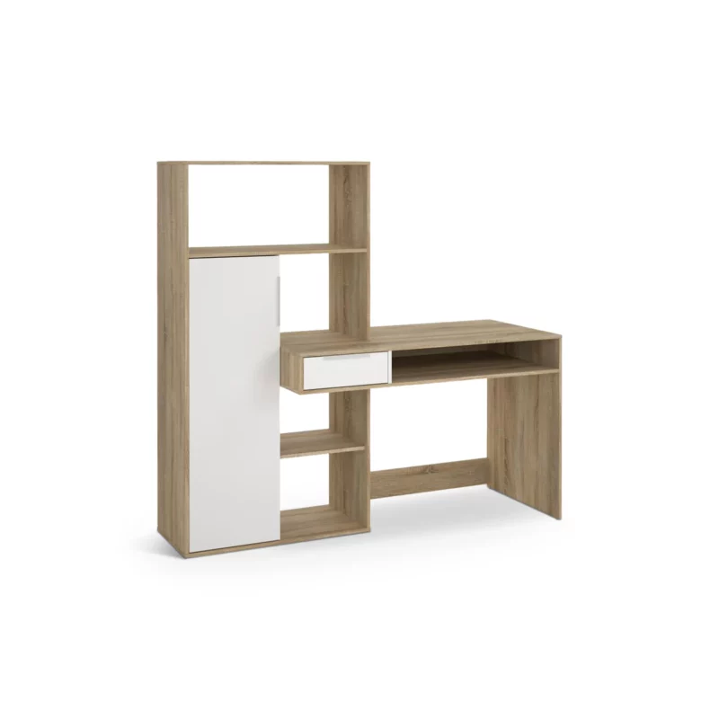 FUNCTION OFFICE DESK WHITE OAK
