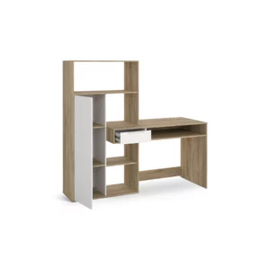 FUNCTION OFFICE DESK WHITE OAK