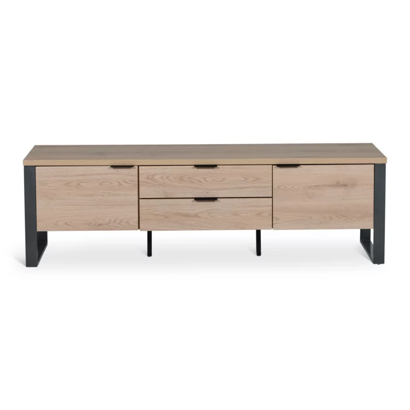 TV STAND NATURAL OAK 7055