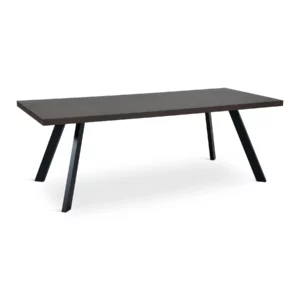 ARABIKA Dark Walnut Wood Effect Dining Table