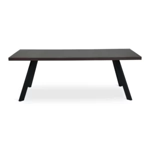 ARABIKA Dark Walnut Wood Effect Dining Table