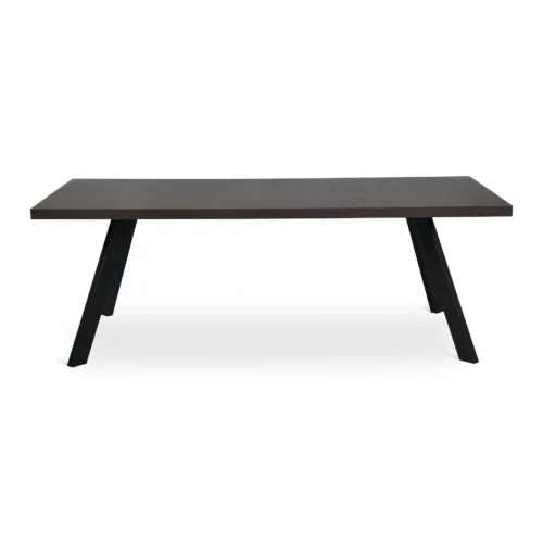 ARABIKA Dark Walnut Wood Effect Dining Table