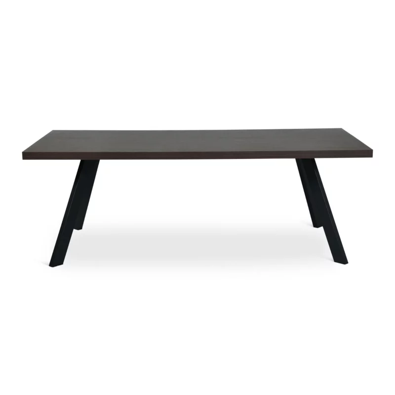 ARABIKA Dark Walnut Wood Effect Dining Table