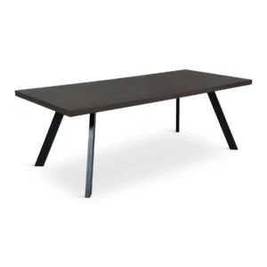 ARABIKA Dark Walnut Wood Effect Dining Table