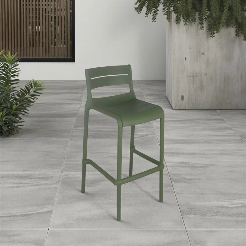 PP-905-GREEN-G-17-1-1 BRIKI Bar Stool