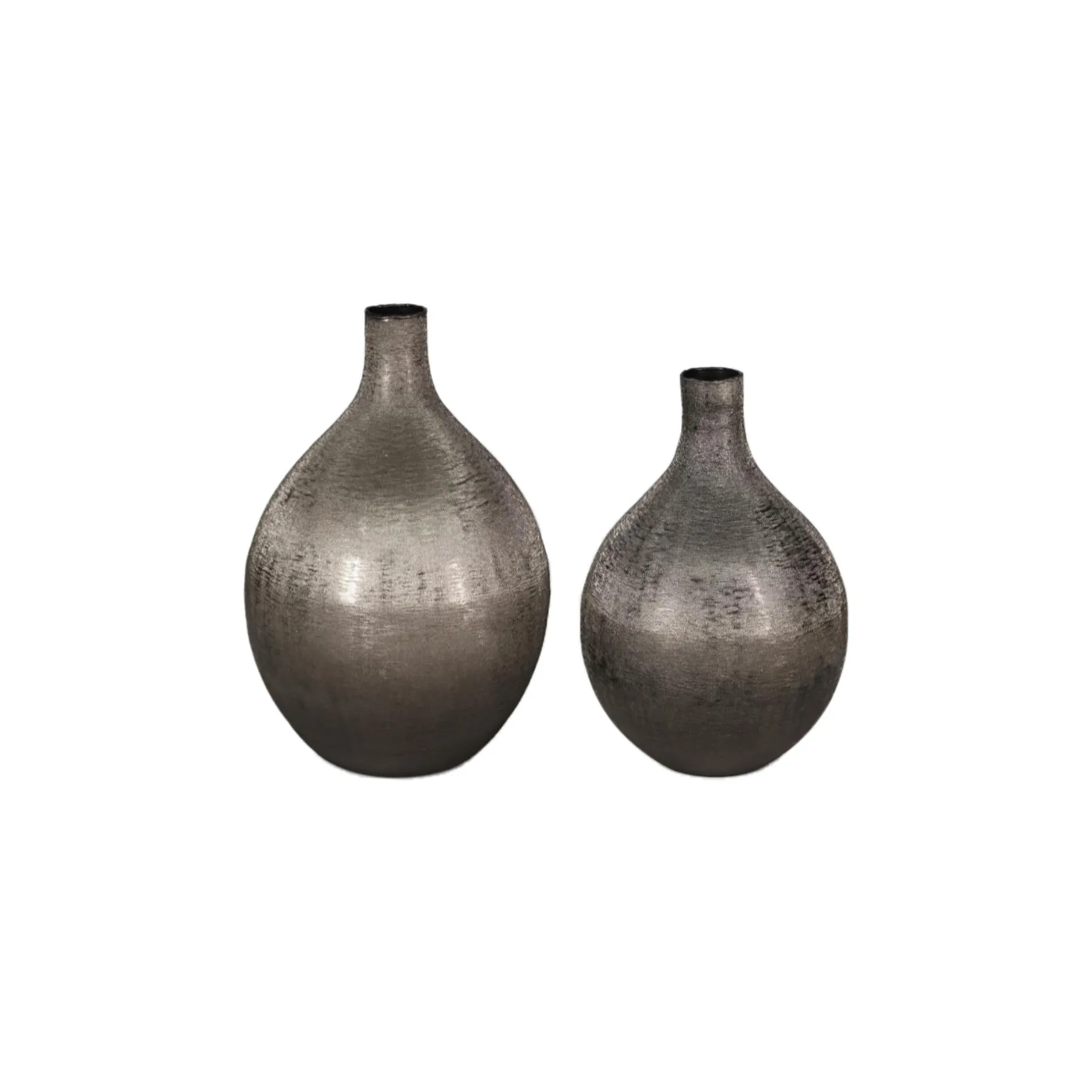 VERGE 1 VASE ALUM.SMOKE BLACK