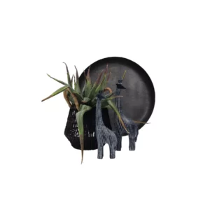 KAMILO1 DECO GIRAFFE  BLK WHT