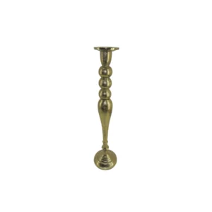 DAZZLE CANDLE HOLDER ALMN GOLD