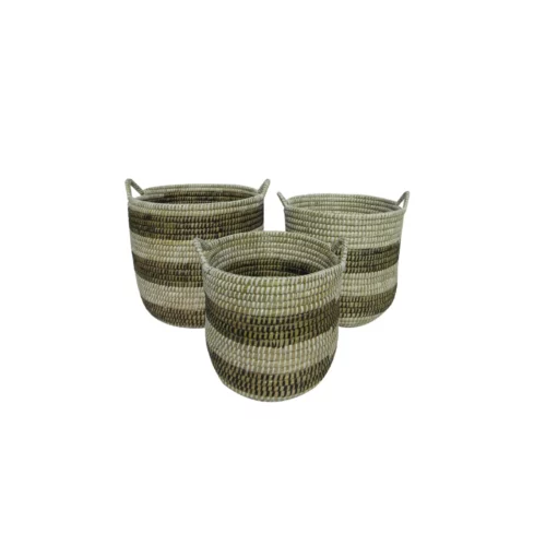 KAIA BASKET SET 2PCS KANSGRASS