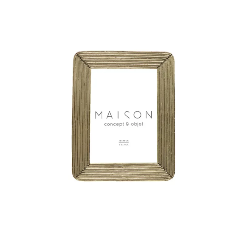 RENATUS PHOTO FRAME GLASS GOLD