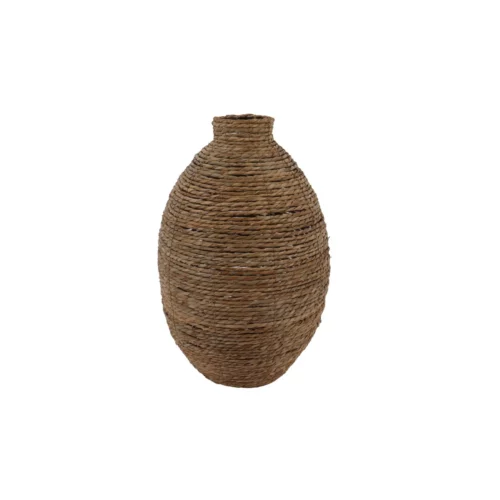 THASOS VASE SEAGRASS NATURAL