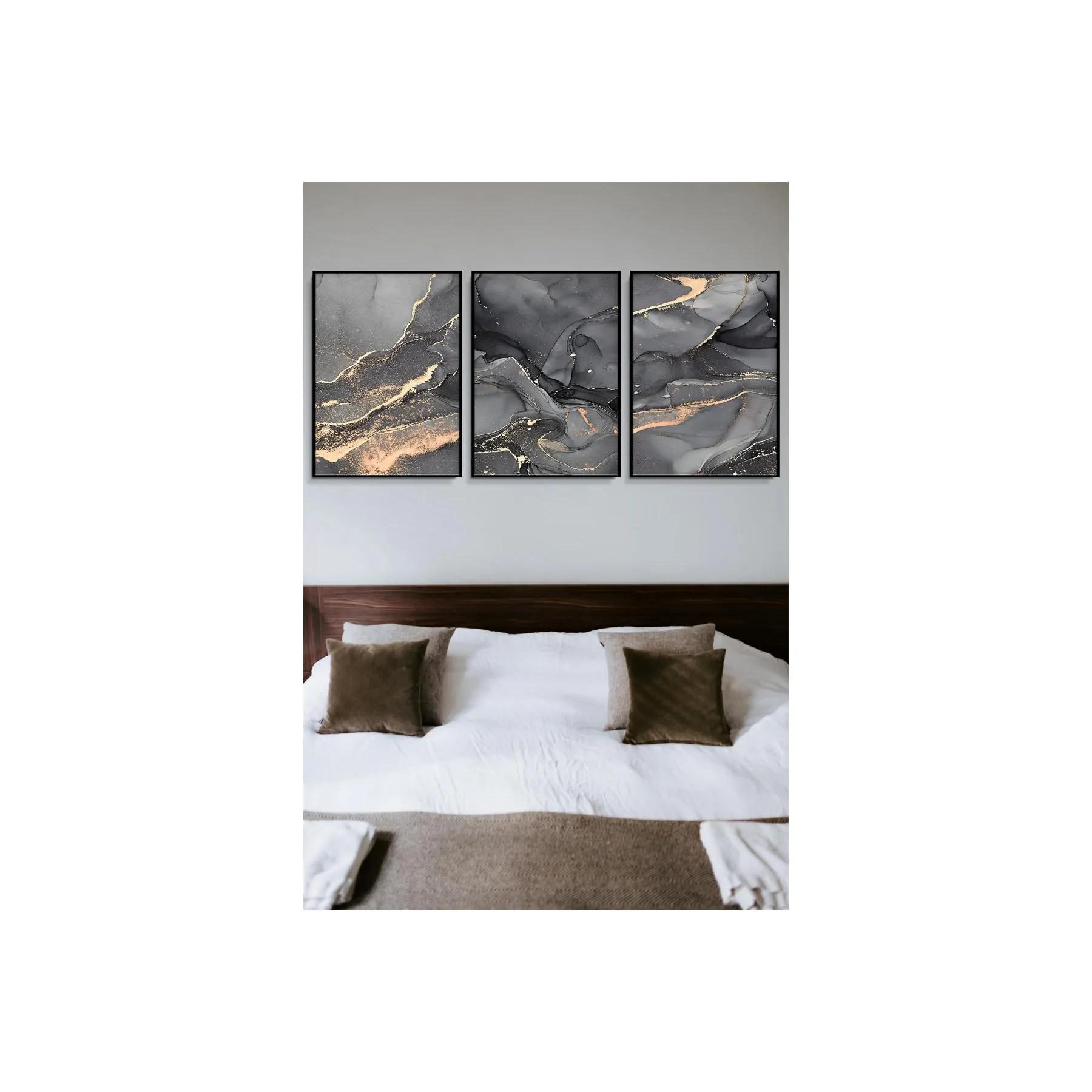 Abstract Marble Wall Art