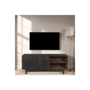 NEXT White and Oak Surface TV Console