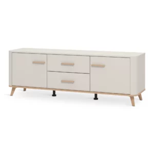 DARWEN Cashmere Wood Effect TV Stand