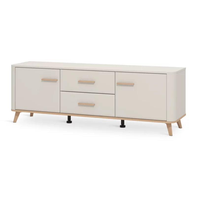 DARWEN Cashmere Wood Effect TV Stand