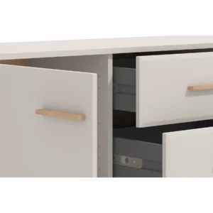 DARWEN Cashmere Wood Effect TV Stand