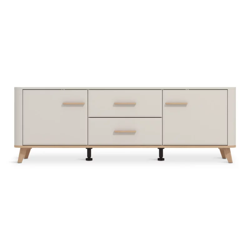 DARWEN Cashmere Wood Effect TV Stand