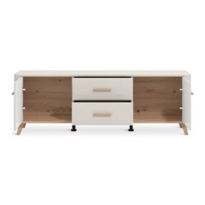 DARWEN Cashmere Wood Effect TV Stand