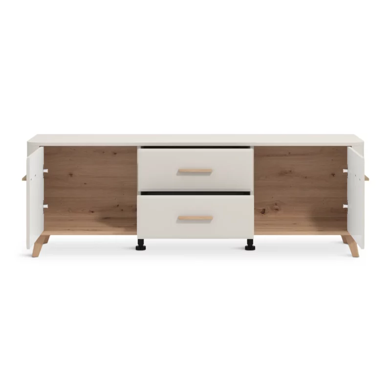 DARWEN Cashmere Wood Effect TV Stand