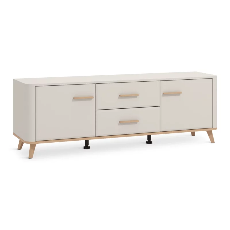 DARWEN Cashmere Wood Effect TV Stand