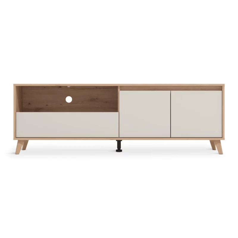 STIRLING Cashmere Wood Effect TV Stand