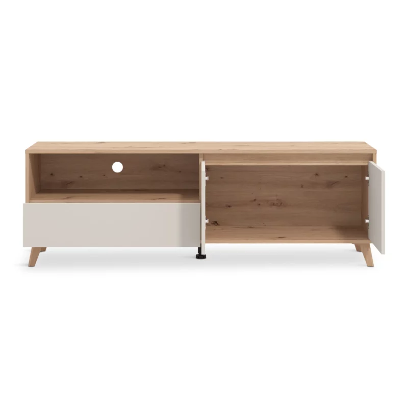 STIRLING Cashmere Wood Effect TV Stand