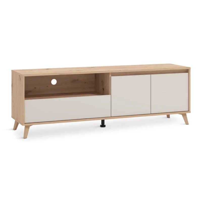 STIRLING Cashmere Wood Effect TV Stand