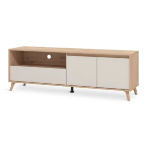 STIRLING Cashmere Wood Effect TV Stand