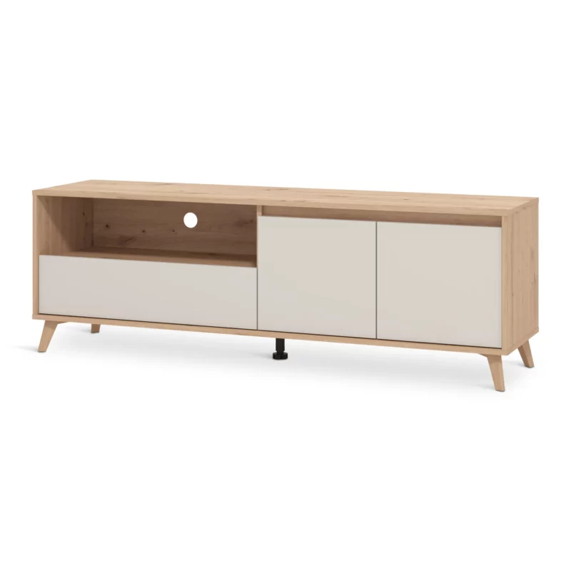 STIRLING Cashmere Wood Effect TV Stand