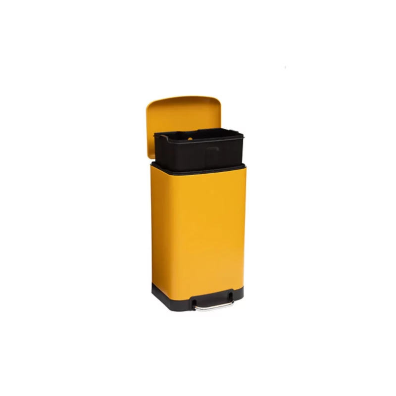 30L MET DUSTBIN YELLOW ARIANE