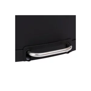 30L METAL DUSTBIN ARIANE BLACK