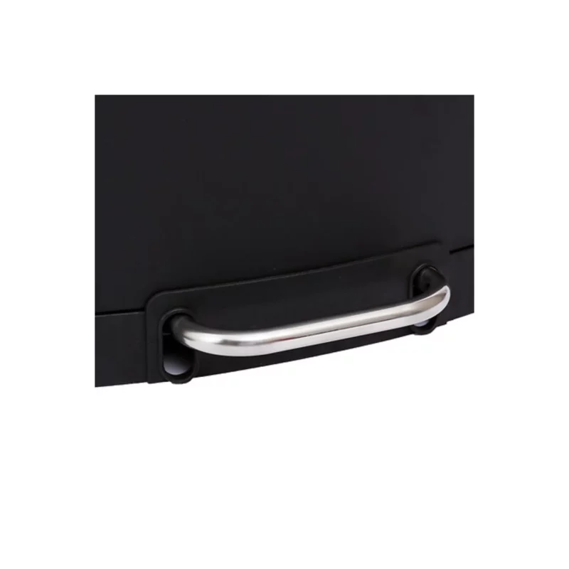 30L METAL DUSTBIN ARIANE BLACK