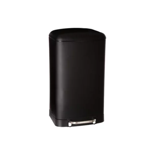 133684 30L METAL DUSTBIN ARIANE BLACK