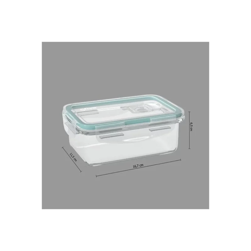 135004-3 BOX RECT GLASS 0,54L CLIPEAT