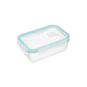 BOX RECT GLASS 0,8L CLIPEAT