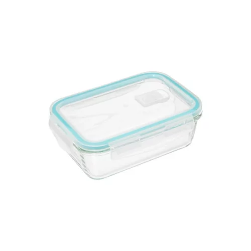 BOX RECT GLASS 0,8L CLIPEAT