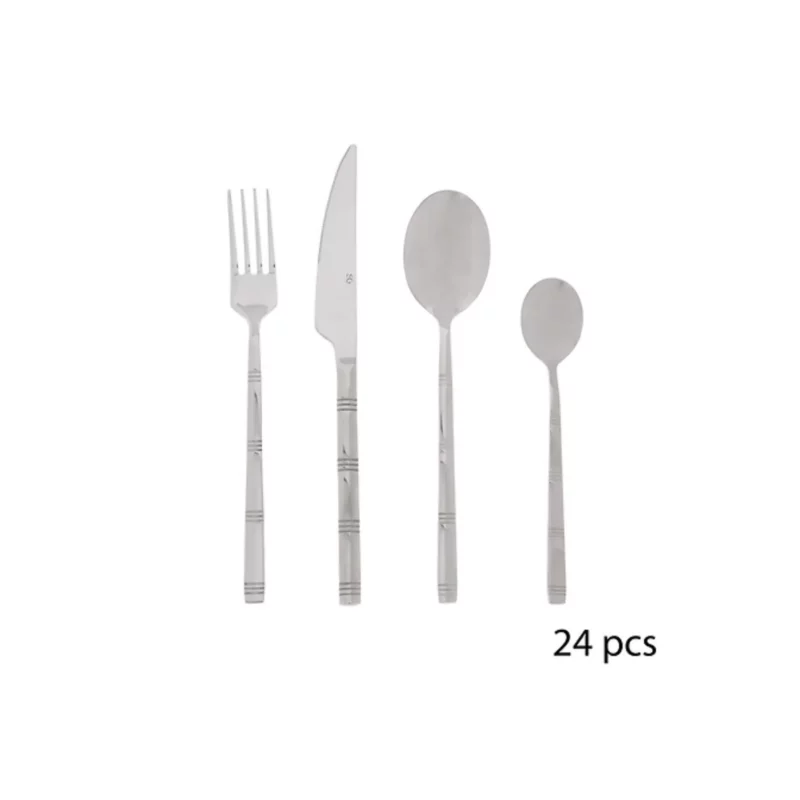 CULTERY SET INOX 24P