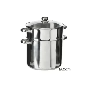151349 COUSCOUS POT SS D 26CM